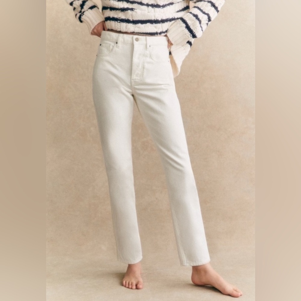 Sézane TALL Brut Sexy Ecru Jeans